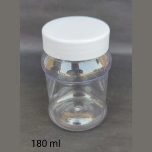 Transparent Dry Fruit Plastic Pet Jar